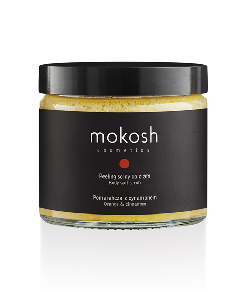 MOKOSH Cosmetics-Peeling Solny do Ciała Pomarańcza z Cynamonem 300 g