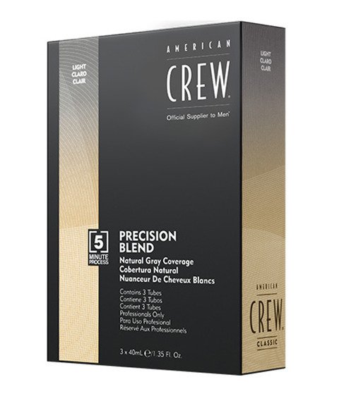 American Crew-Precision Blend Farba Odsiwiacz do Włosów 7-8 Light
