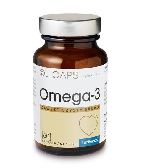 ForMeds-OLICAPS OMEGA 3 Suplement Diety Kwasy Omega 60 kapsułek