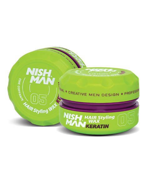 Nishman-05 Hair Styling Wax Keratin Pomada do Włosów 150ml