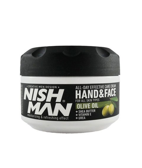 Nishman-Hand & Face Cream Olive Oil Krem do Rąk i Twarzy 300 ml