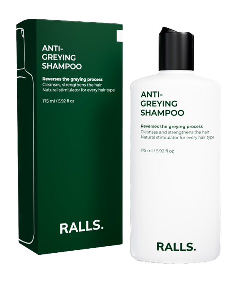 Ralls.-Anti-Greying Shampoo Szampon do Włosów Przeciw Siwieniu 175 ml
