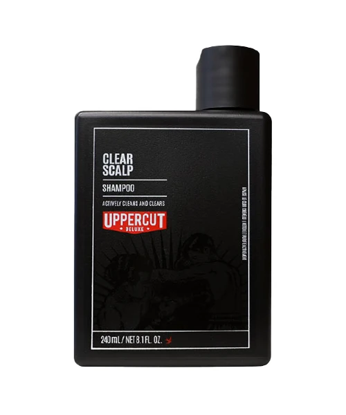 Uppercut Deluxe-Clear Scalp Shampoo  Szampon Pielęgnacyjny do Włosów i Skóry 240ml